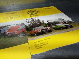 Clubbladen 2003 Opel Manta Club Nederland (4 stuks).