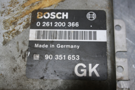 Computer Opel Omega/Senator, type Bosch 0 261 200 366, GM 90 351 653, used