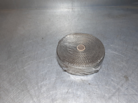 Hitteband voor een uitlaat, lengte 15 meter, breed 5 cm.