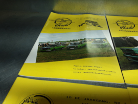 Clubbladen 1992 Opel Manta Club Nederland (6 stuks).