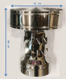 Isotube Plus DW150/200 VENTURA draftbooster valwindkap