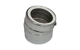 IsotubePlus Ø150/200mm bocht 15 º graden