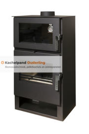 V2F Overkapping kachel met Oven Met Epdm platdak doorvoer