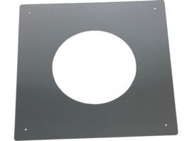 Ø200 brandseparatieplaat plat RVS
