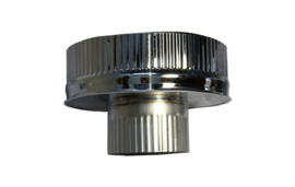 Onderaansluitstuk naar 110 mm