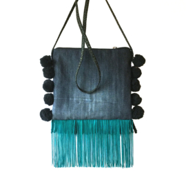 Festival bag Mexican style with fringes