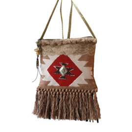 Festival purse Navajo style with concho