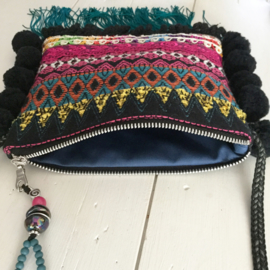 Festival bag Mexican style with fringes