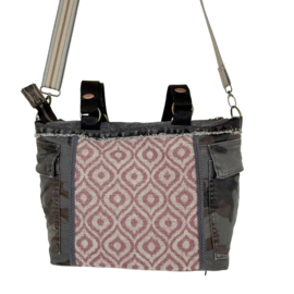Western Rose & Camo – Handmade Boho Crossbody
