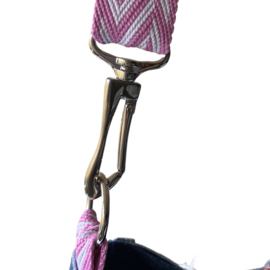 Catena Denim & Plush Bucket Bag – Unique from Recycled Jeans