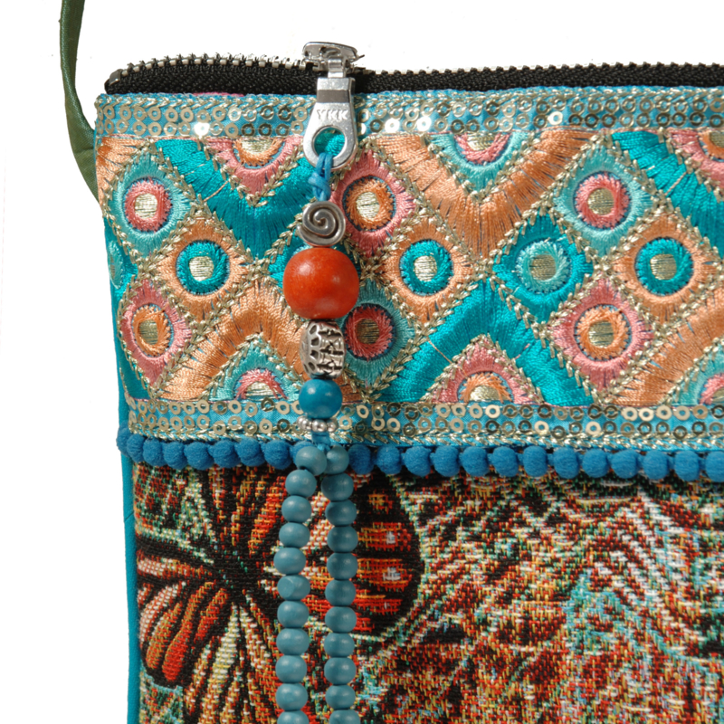 Festival bag Ibiza butterfly pompons | Catena Bags