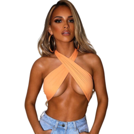 Halter crop top