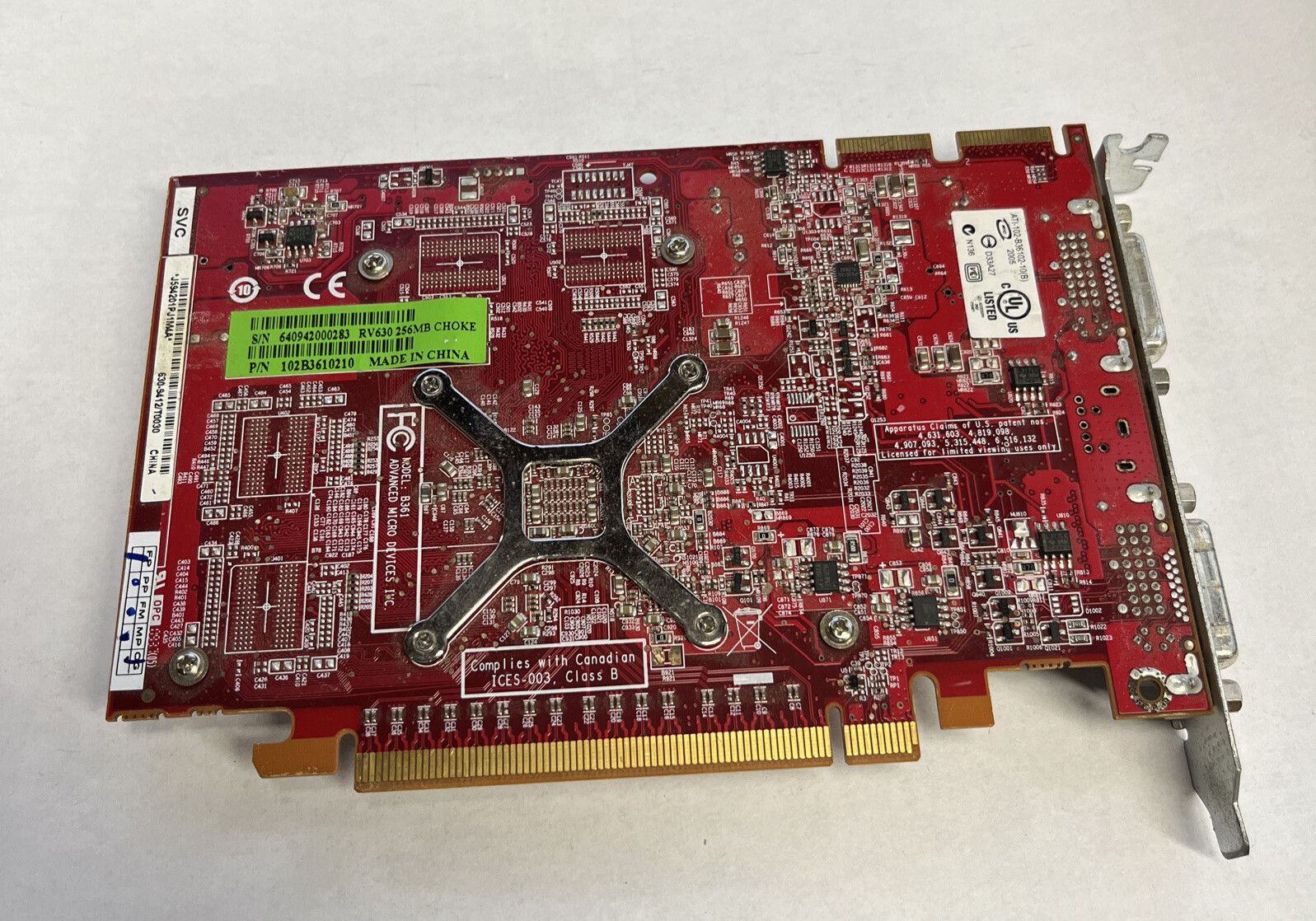 Videokaart  ATI HD 2600XT 256MB 630-9412 Mac Pro