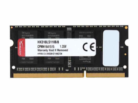 DDR3L geheugen 8GB Kingston HX318LS11IB/8