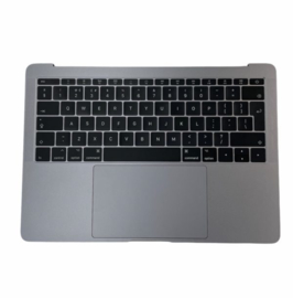 Topcover space grey met accu en trackpad MacBook Pro 13" Retina A1708