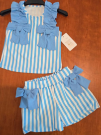 582- 6X BLAUW