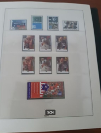 Net Lindner Album Zegels, Blokken, Vellen Postfris 1994/1997