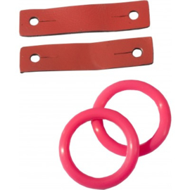 Rubber ring/leertje voor veiligheidsstijgbeugel