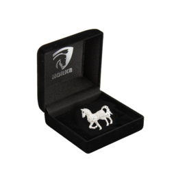 Plastronspeld glitter paard