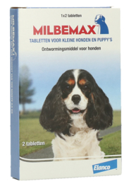 Milbemax tabletten Puppy/kleine hond