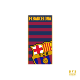 FC Barcelona - Handdoek rood/blauw logo