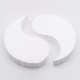 Styrofoam Yin and Yang 20 cm