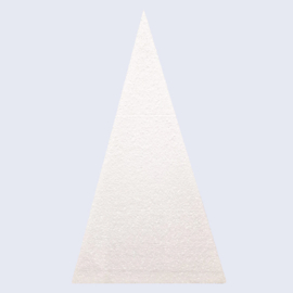 Styropor driehoek 30 cm