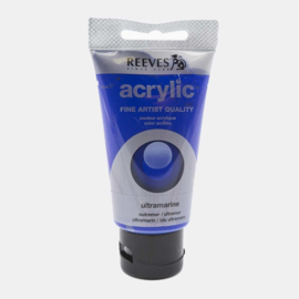 Reeves Acrylverf Ultramarine, tube 75 ml