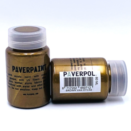 Paverpaint Brown van Dycke metallic