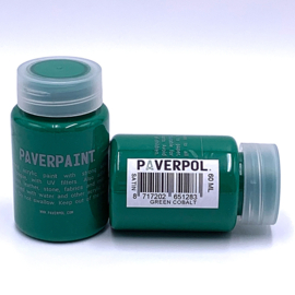 Paverpaint Green Cobalt satin