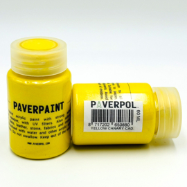 Paverpaint Yellow Canary Cadmium metallic