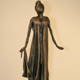 Bronze coloured figure