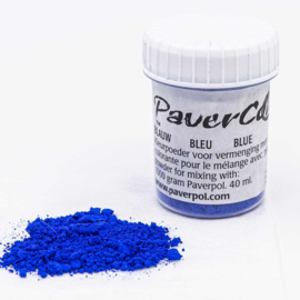 Pavercolor Blauw, 40 ml