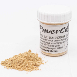 Pavercolor Light Yellow Ochre, 40 ml