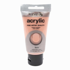 Reeves Acrylic Paint Flesh, tube 75 ml