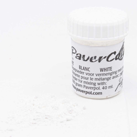 Pavercolor Wit, 40 ml