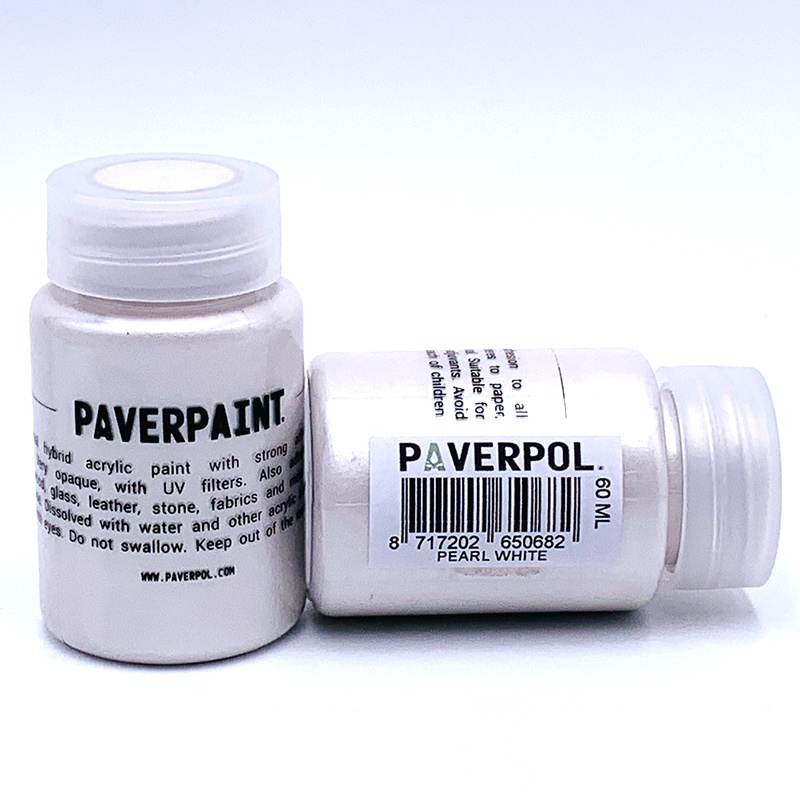 Paverpaint Pearl White metallic