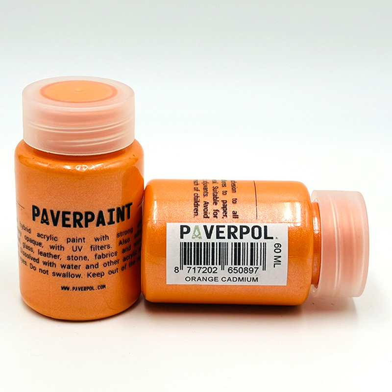 Paverpaint Orange Cadmium metallic