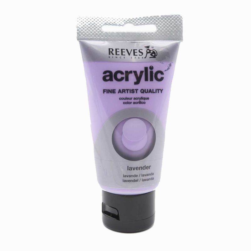 Reeves Acrylverf Lavendel, tube 75 ml