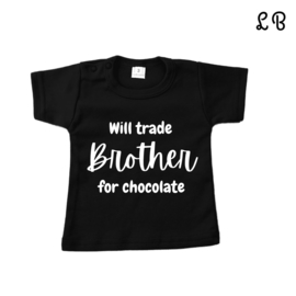 Shirt | Will trade brother for chocolate