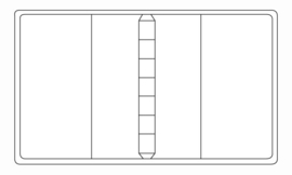 Succes Omslag Standard 13 mm Cadiz Zwart (PT101CI02)