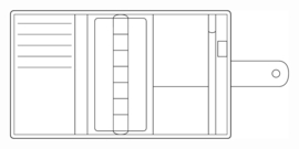 Succes Omslag Standard 25 mm Deluxe Zwart (PT316DL02)