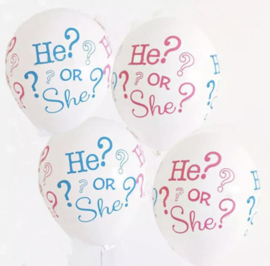 He or she ballon / slinger