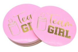 Stickers Team Boy/Team Girl Gender Reveal