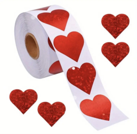 Hartjes stickers