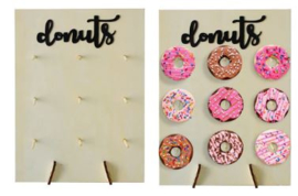 Bord voor donuts