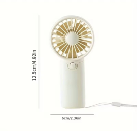 Mini hand ventilator wit