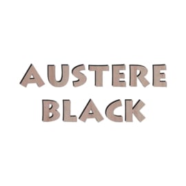 Austere black