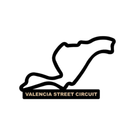Valencia street circuit op voet