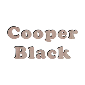 Cooper black